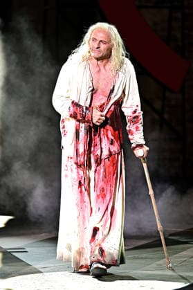 Bad Hersfelder Festspiele - Parzival . Schauspieler Jörg Thieme während der Fotoprobe zur Inszenierung Parzival im Rahmen der Bad Hersfelder Festspiele am 24.06.2026 in der Stiftsruine Bad Hersfeld. 20260624MWI130122 *** Bad Hersfeld Festival, *Parzival*: Actor Jörg Thieme during the photo shoot for the production of *Parzival* as part of the Bad Hersfeld Festival on June 24, 2026, at the Stiftsruine in Bad Hersfeld 20260624MWI130122