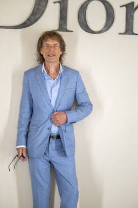 Mick Jagger at the Dior Fashion Show Mick Jagger at the Dior Show during Paris Fashion Week 457633 2026 06 24 Jagger, Mick Rolling Stones  Copyright: xStephanexKossmannx xStarfacex STAR_457633_004