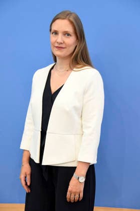 ABB BPK- Prof. Dr. Dana-Sophia Valentiner, Vorstandsmitglied der Gesellschaft fuer Freiheitsrechte e.V. (GFF) Vorstellung des Gutachtens zu einer moeglichen Verfassungswidrigkeit der AfD auf der BPK Bundespressekonferenz am 25.06.2026 in Berlin Berlin Deutschland *** ABB BPK Prof. Dr. Dana Sophia Valentiner, Board Member of the Society for Civil Liberties (GFF e.V.), presented an expert opinion on the possible unconstitutionality of the AfD at the BPK Federal Press Conference on June 25, 2026, in Berlin, Germany