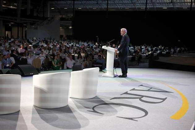 Danny Kruger speaks at the Alliance for Responsible Citizenship Conference 2026. Image Licensed to Parsons Media. 25 06 2026. London, United Kingdom. The Alliance for Responsible Citizenship Conference 2026.  Copyright: xAndrewxParsonsx xParsonsxMediax PAR-9218-0014