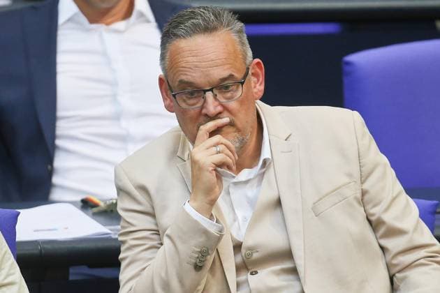 Berlin, Deutschland, 25.06.2026: Deutscher Bundestag: 86. Bundestagssitzung: Martin Reichardt, AfD *** Berlin, Germany, June 25, 2026 German Bundestag 86th Session of the Bundestag Martin Reichardt, AfD Copyright: xdtsxNachrichtenagenturx dts_125022