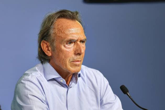 Berlin, Deutschland, 25.06.2026: Haus der Bundespressekonferenz: Pressekonferenz: Care Navigation - Die Zukunft der Hilfsmittelversorgung - Vorstellung der Hilfsmittelstudie 2026: Thomas Druyen *** Berlin, Germany, June 25, 2026, Federal Press Conference Center, Press Conference: Care Navigation—The Future of Assistive Device Provision, Presentation of the 2026 Assistive Device Study, Thomas Druyen Copyright: xdtsxNachrichtenagenturx dts_125013