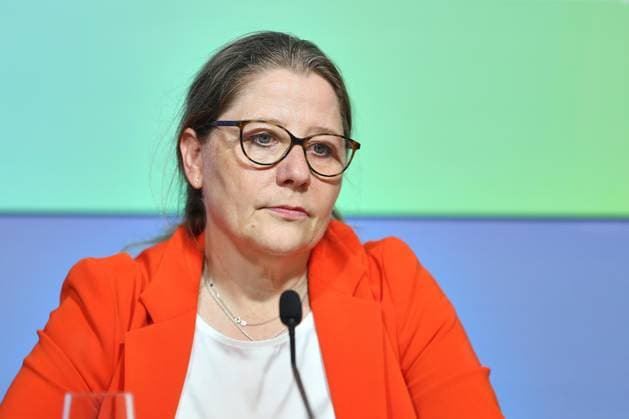 Berlin, Deutschland, 25.06.2026: Haus der Bundespressekonferenz: Pressekonferenz: Care Navigation - Die Zukunft der Hilfsmittelversorgung - Vorstellung der Hilfsmittelstudie 2026: Kirsten Abel *** Berlin, Germany, June 25, 2026, Federal Press Conference Center, Press Conference: Care Navigation—The Future of Assistive Device Provision, Presentation of the 2026 Assistive Device Study, Kirsten Abel Copyright: xdtsxNachrichtenagenturx dts_125015
