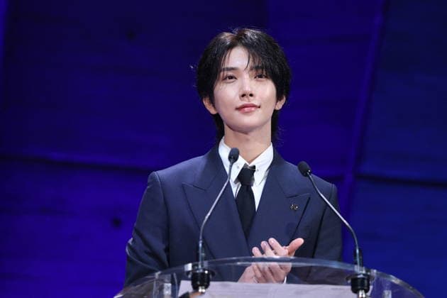 UNESCO & K-pop Band SEVENTEEN Support Youth-led Projects - Paris Joshua Hong attend attend the launch of the Global Youth Grant Scheme Scale-Up Phase at UNESCO on June 25, 2026 in Paris, France. Photo by Jerome Domine ABACAPRESS.COM Paris France  Copyright: xDominexJerome ABACAx