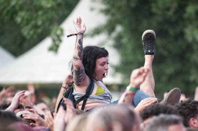 INmusic festival - Idles Idles perform during the 2026 INMusic open-air music festival at Lake Jarun in Zagreb, Croatia on June 24, 2026.  LukaxAntunac PIXSELL