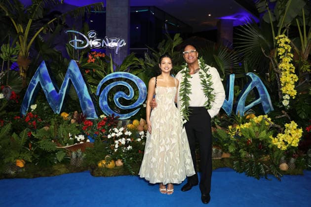 June 25, 2026: CATHERINE LAGAÃäÂ»AIA and DWAYNE JOHNSON attend Disney s Moana: A Special Event at Darling Harbour Theatre, ICC Sydney on June 25, 2026 in Sydney, Australia  - ZUMAa155 20260625_aaa_a155_040 Copyright: xChristopherxKhouryx