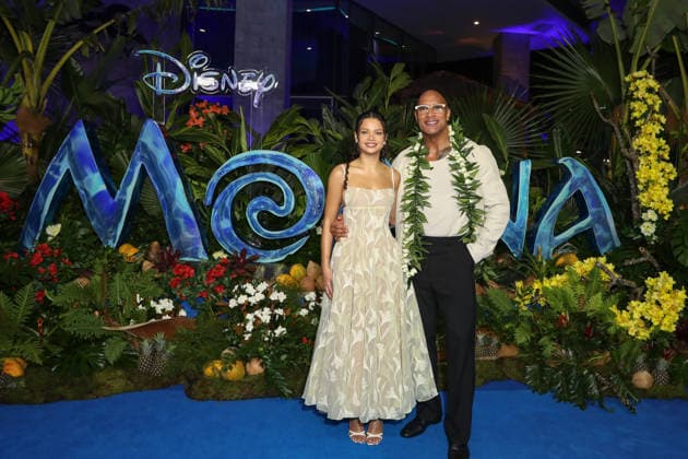 June 25, 2026: CATHERINE LAGAÃäÂ»AIA and DWAYNE JOHNSON attend Disney s Moana: A Special Event at Darling Harbour Theatre, ICC Sydney on June 25, 2026 in Sydney, Australia  - ZUMAa155 20260625_aaa_a155_042 Copyright: xChristopherxKhouryx