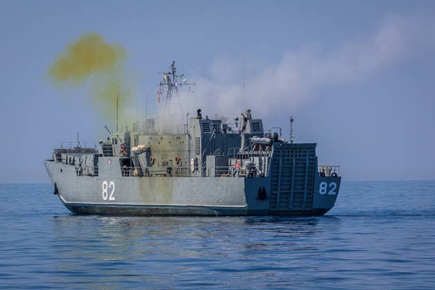 Combat Power 26 - Croatia Military Exercise Croatian Armed Forces personnel take part in the naval segment of the Combat Power 26 international joint military exercise at the Zirje naval training area near Primosten on June 25, 2026 in Croatia. The exercise features vessels of the Croatian Navy, Rafale multirole fighter aircraft of the Croatian Air Force, air defence systems, artillery units, and special forces demonstrating the Croatian Armed Forces capabilities for maritime combat operations.  ZvonimirxBarisin PIXSELL