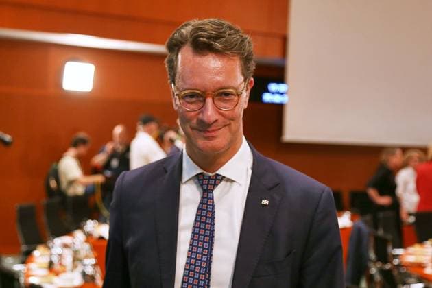 Berlin, Deutschland, 25.06.2026: Bundeskanzleramt: Ministerpräsidentenkonferenz: Hendrik Wüst, CDU, Ministerpräsident von NRW *** Berlin, Germany, June 25, 2026 Federal Chancellery Conference of Minister Presidents Hendrik Wüst, CDU, Minister President of North Rhine-Westphalia Copyright: xdtsxNachrichtenagenturx dts_125073