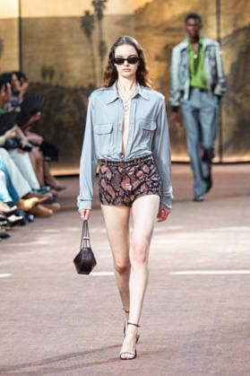 PFW Amiri Runway Menswear NB A model walks the runway during the Amiri Menswear Spring Summer 2027 show as part of Paris Fashion Week on June 25, 2026 in Paris, France. Photo by Nasser Berzane ABACAPRESS.COM Paris France  Copyright: xBerzanexNasser ABACAx
