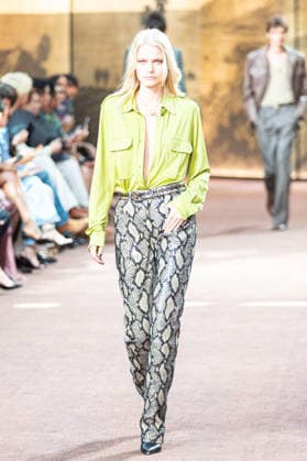 PFW Amiri Runway Menswear NB A model walks the runway during the Amiri Menswear Spring Summer 2027 show as part of Paris Fashion Week on June 25, 2026 in Paris, France. Photo by Nasser Berzane ABACAPRESS.COM Paris France  Copyright: xBerzanexNasser ABACAx