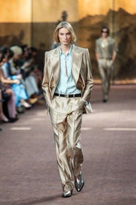 PFW Amiri Runway Menswear NB A model walks the runway during the Amiri Menswear Spring Summer 2027 show as part of Paris Fashion Week on June 25, 2026 in Paris, France. Photo by Nasser Berzane ABACAPRESS.COM Paris France  Copyright: xBerzanexNasser ABACAx