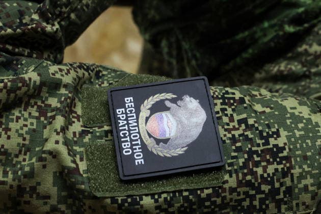 RUSSIA - JUNE 25, 2026: A serviceman of Russia s Zapad West Group of Forces is seen at an UAV production lab on the Zaporozhye front. Alexander Polegenko TASS  94271205