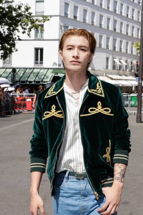 Benzo Li at the Amiri Spring Summer 2027 Men’s Ready-to-Wear show at the Carreau du Temple during Paris Fashion Week (PFW), June 25, 2026 Tiphaine Lebely Bestimage Celebrities at the Amiri Spring Summer 2027 Men’s Ready-to-Wear show at the Carreau du Temple during Paris Fashion Week (PFW) in Paris, France  Copyright: xTiphainexLebelyx xBestimagexTiphainexLebelyx xBestimagex