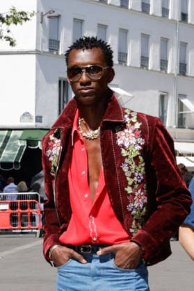 Alioune Badara Fall at the Amiri Spring Summer 2027 Men’s Ready-to-Wear show at the Carreau du Temple during Paris Fashion Week (PFW), June 25, 2026 Tiphaine Lebely Bestimage Celebrities at the Amiri Spring Summer 2027 Men’s Ready-to-Wear show at the Carreau du Temple during Paris Fashion Week (PFW) in Paris, France  Copyright: xTiphainexLebelyx xBestimagexTiphainexLebelyx xBestimagex
