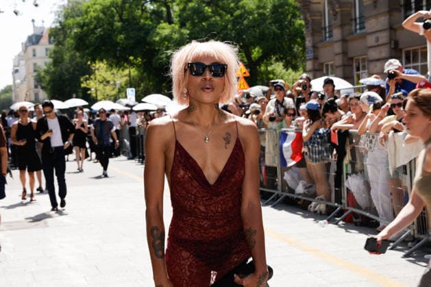 Brittany Byrd at the Amiri Spring Summer 2027 Men’s Ready-to-Wear show at the Carreau du Temple during Paris Fashion Week (PFW), June 25, 2026 Tiphaine Lebely Bestimage Celebrities at the Amiri Spring Summer 2027 Men’s Ready-to-Wear show at the Carreau du Temple during Paris Fashion Week (PFW) in Paris, France  Copyright: xTiphainexLebelyx xBestimagexTiphainexLebelyx xBestimagex