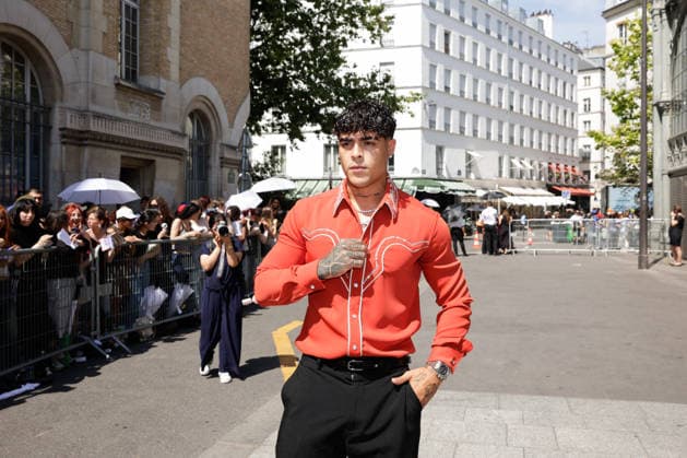 Lunay at the Amiri Spring Summer 2027 Men’s Ready-to-Wear show at the Carreau du Temple during Paris Fashion Week (PFW), June 25, 2026 Tiphaine Lebely Bestimage Celebrities at the Amiri Spring Summer 2027 Men’s Ready-to-Wear show at the Carreau du Temple during Paris Fashion Week (PFW) in Paris, France  Copyright: xTiphainexLebelyx xBestimagexTiphainexLebelyx xBestimagex