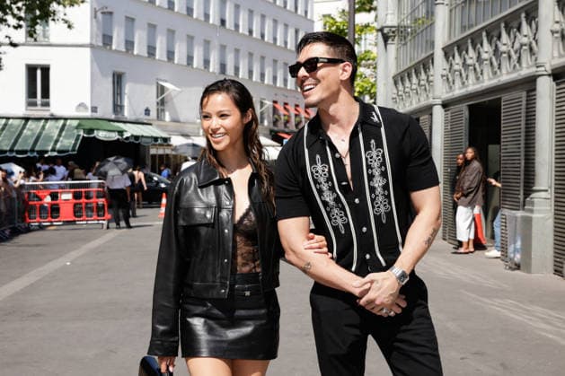 Guest at the Amiri Spring Summer 2027 Men’s Ready-to-Wear show at the Carreau du Temple during Paris Fashion Week (PFW), June 25, 2026 Tiphaine Lebely Bestimage Celebrities at the Amiri Spring Summer 2027 Men’s Ready-to-Wear show at the Carreau du Temple during Paris Fashion Week (PFW) in Paris, France  Copyright: xTiphainexLebelyx xBestimagexTiphainexLebelyx xBestimagex
