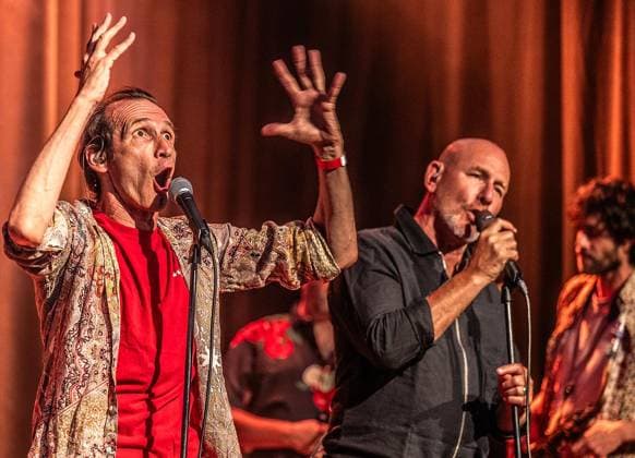 Band Jewish Monkeys in Oberhausen ** NUR FÜR REDAKTIONELLE ZWECKE ** EDITORIAL USE ONLY **<p>Eine eher ungewöhnliche Mischung aus Klezmer, Punk, Rock, Ska und orientalischen Einflüssen gibt es am Donnerstag 25.06.2026 im Zentrum Altenberg in Oberhausen zu hören. Die Band Jewish Monkeys ist zu Gast und geben im Rahmen der Jüdischen Kulturtage ein Konzert. Die Band aus Tel Aviv zähle zu den außergewöhnlichsten Formationen der internationalen Musikszene, heißt es in der Ankündigung. Und: Mit viel Humor, satirischen Texten und energiegeladenen Live-Auftritten schaffen die Jewish Monkeys ein Konzerterlebnis, das gleichermaßen unterhält und zum Nachdenken anregt. Das Konzert soll ein Zeichen für kulturellen Dialog, Offenheit und Copyright: GerdxWallhorn doc86g1m3c2oyf3afnttj6 ,EDITORIAL USE ONLY