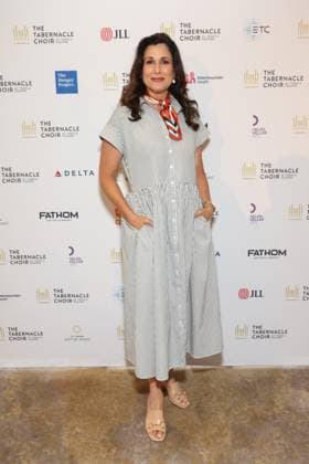 Los Angeles CA June 25: Stephanie Block at The Tabernacle Choir & Orchestra at Temple Sqaure conference on June 25, 2026 Credit: USA  - ZUMAa123 20260625_zaa_a123_045 Copyright: xAdMediax