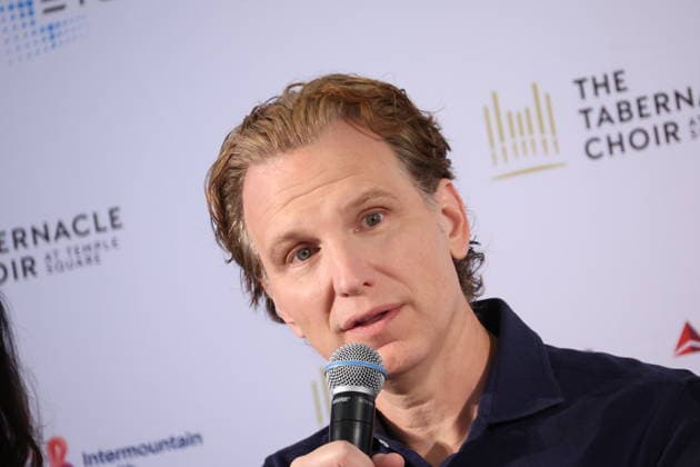 Los Angeles CA June 25: Sebastian Arcelus at The Tabernacle Choir & Orchestra at Temple Sqaure conference on June 25, 2026 Credit: USA  - ZUMAa123 20260625_zaa_a123_078 Copyright: xAdMediax