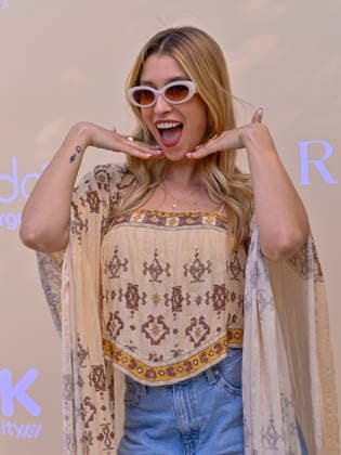 June 25, 2026, Madrid, Madrid, Spain: EVA SORIANO attend the photocall for the new edition of DULCEIDA Ã¢â‚¬oe Rainbow Ã¢â‚¬Â as part of the official MADO 2026 program at Las Brasas del Mentidero on June 25, 2026, in Madrid, Spain. Madrid Spain  - ZUMAc312 20260625_zsp_c312_005 Copyright: xOscarxManuelxSanchezx