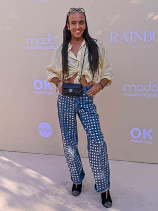 June 25, 2026, Madrid, Madrid, Spain: ALESS GUIBAJA attend the photocall for the new edition of DULCEIDA Ã¢â‚¬oe Rainbow Ã¢â‚¬Â as part of the official MADO 2026 program at Las Brasas del Mentidero on June 25, 2026, in Madrid, Spain. Madrid Spain  - ZUMAc312 20260625_zsp_c312_044 Copyright: xOscarxManuelxSanchezx