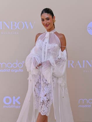 June 25, 2026, Madrid, Madrid, Spain: SARA FRUCTUOSO attend the photocall for the new edition of DULCEIDA Ã¢â‚¬oe Rainbow Ã¢â‚¬Â as part of the official MADO 2026 program at Las Brasas del Mentidero on June 25, 2026, in Madrid, Spain. Madrid Spain  - ZUMAc312 20260625_zsp_c312_083 Copyright: xOscarxManuelxSanchezx