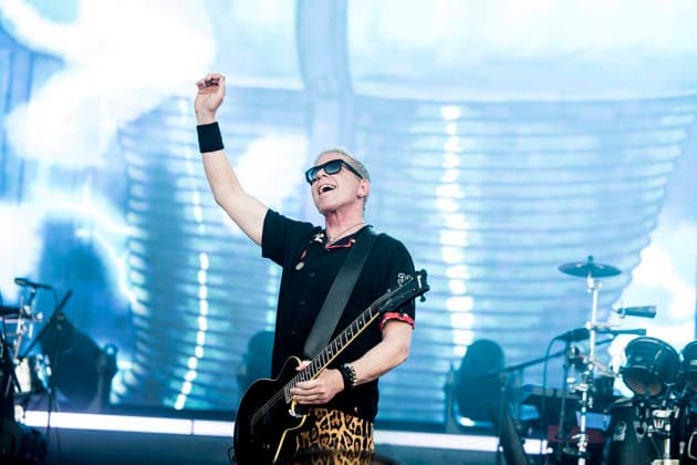The Offspring live at Tinderbox 2026 Odense, Denmark. 26th, June 2026. The American rock band The Offspring performs a live concert during the Danish music festival Tinderbox 2026 in Odense. Here singer and guitarist Dexter Holland is seen live on stage. Denmark, Odense  Copyright: xGonzalesxPhoto LassexLagonix