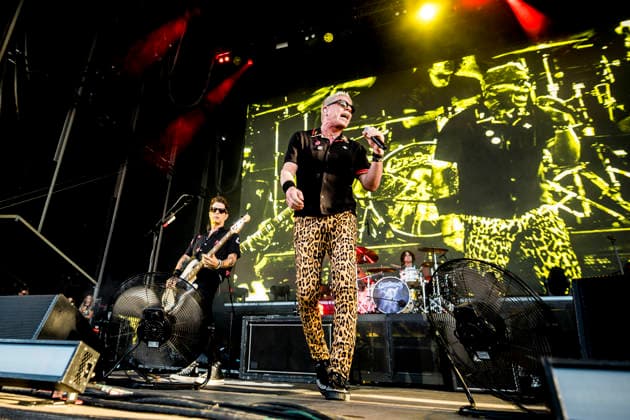 The Offspring live at Tinderbox 2026 Odense, Denmark. 26th, June 2026. The American rock band The Offspring performs a live concert during the Danish music festival Tinderbox 2026 in Odense. Here singer and guitarist Dexter Holland is seen live on stage. Denmark, Odense  Copyright: xGonzalesxPhoto LassexLagonix