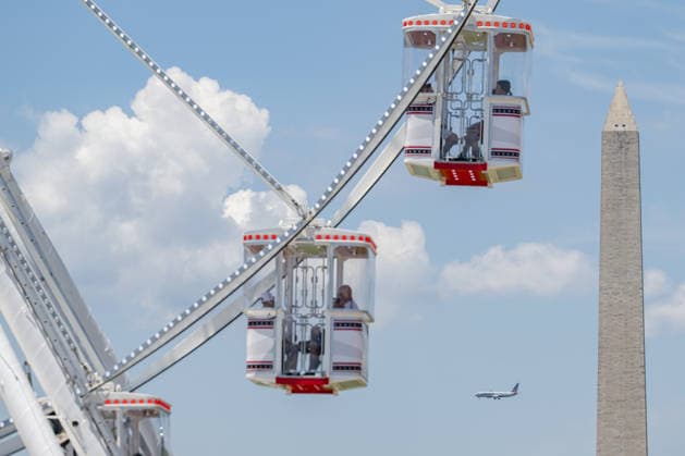 June 25, 2026, Washington, District Of Columbia, United States: The Great American State Fair officially opens on the National Mall in Washington, D.C., as part of the Freedom 250 kickoff celebration. The fair marks the launch of the White House-led Freedom 250 initiative commemorating the upcoming 250th anniversary of the United States and features exhibits, attractions, entertainment, and displays representing all 50 states. Washington United States - ZUMAk206 20260625_znp_k206_011 Copyright: xMattxKaminskyx