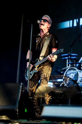 The Offspring live at Tinderbox 2026 Odense, Denmark. 26th, June 2026. The American rock band The Offspring performs a live concert during the Danish music festival Tinderbox 2026 in Odense. Here singer and guitarist Dexter Holland is seen live on stage. Denmark, Odense  Copyright: xGonzalesxPhoto LassexLagonix