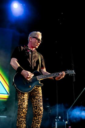 The Offspring live at Tinderbox 2026 Odense, Denmark. 26th, June 2026. The American rock band The Offspring performs a live concert during the Danish music festival Tinderbox 2026 in Odense. Here singer and guitarist Dexter Holland is seen live on stage. Denmark, Odense  Copyright: xGonzalesxPhoto LassexLagonix