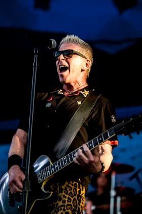 The Offspring live at Tinderbox 2026 Odense, Denmark. 26th, June 2026. The American rock band The Offspring performs a live concert during the Danish music festival Tinderbox 2026 in Odense. Here singer and guitarist Dexter Holland is seen live on stage. Denmark, Odense  Copyright: xGonzalesxPhoto LassexLagonix