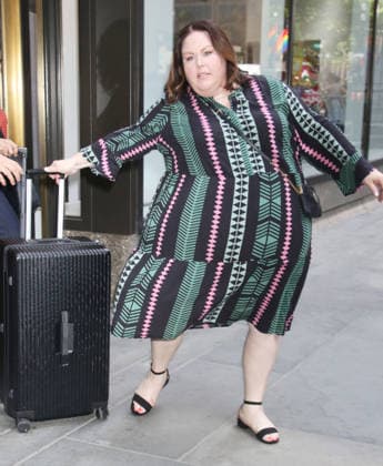 NEW YORK, NY- JUNE 25: Chrissy Metz seen at NBC s Today Show on June 25 2026 in New York Ciyt. Copyright: xRWx