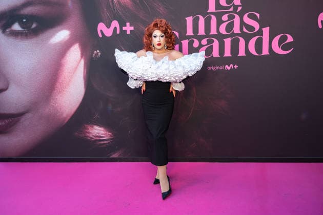 June 26, 2026, Madrid, Madrid, SPAIN: Spanish drag queen LOLA SPAIN attends the official premiere of La Mas Grande , the new documentary miniseries about the life of Rocio Jurado, one of the most important artists in the history of Spain. Madrid SPAIN - ZUMAc270 20260626_zip_c270_007 Copyright: xDavidxCruzxSanzx
