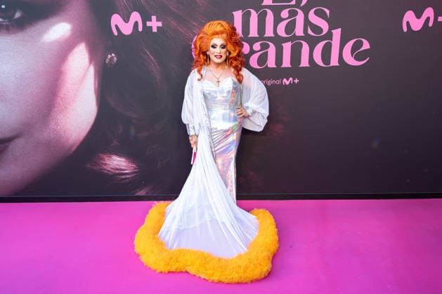 June 26, 2026, Madrid, Madrid, SPAIN: Spanish drag queen NACHA LA MACHA attends the official premiere of La Mas Grande , the new documentary miniseries about the life of Rocio Jurado, one of the most important artists in the history of Spain. Madrid SPAIN - ZUMAc270 20260626_zip_c270_020 Copyright: xDavidxCruzxSanzx