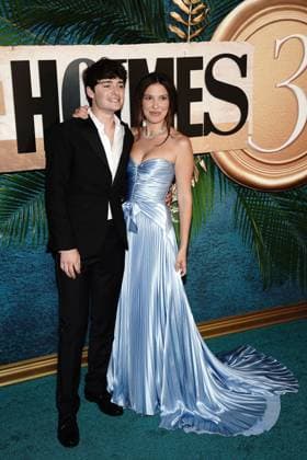 Noah Schnapp, Millie Bobby Brown at arrivals for ENOLA HOLMES 3 Premiere, The Plaza Hotel, New York, NY, June 25, 2026. Photo By: Kristin Callahan Everett Collection ENOLA HOLMES 3 Premiere PUBLICATIONXNOTxINxCANxCHNxFRAxITAxJPNxNORxPOLxRUSxESPxUKxUSA