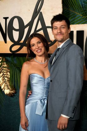 June 25, 2026, New York, Ny, USA: MILLIE BOBBY BROWN and JAKE BONGIOVI attend the Enola Holmes 3 New York Red Carpet Premiere, .The Plaza Hotel, NYC.June 25 2026. . MILLIE BOBBY BROWN attends the Enola Holmes 3 New York Red Carpet Premiere, .The Plaza Hotel, NYC.June 25 2026. New York USA - ZUMAms4_ 20260625_faf_ms4_013 Copyright: xSoniaxMoskowitzxGordonx