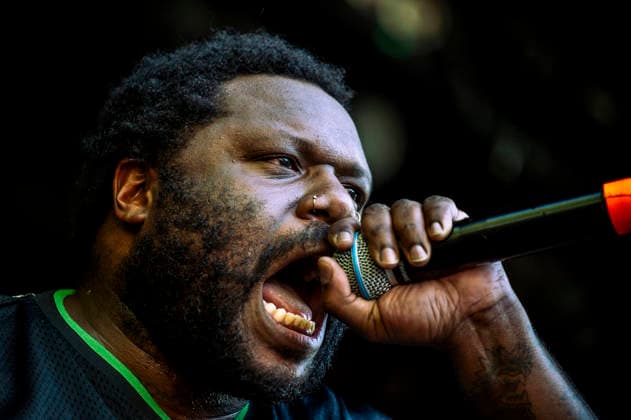 End It live at Copenhell 2026 Copenhagen, Denmark. 25th, June 2026. The American hardcore punk band End It performs a live concert during the Danish heavy metal festival Copenhell 2026 in Copenhagen. Here vocalist Akil Godsey is seen live on stage. Denmark, Copenhagen  Copyright: xGonzalesxPhoto MathiasxBakxLarsenx