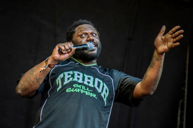 End It live at Copenhell 2026 Copenhagen, Denmark. 25th, June 2026. The American hardcore punk band End It performs a live concert during the Danish heavy metal festival Copenhell 2026 in Copenhagen. Here vocalist Akil Godsey is seen live on stage. Denmark, Copenhagen  Copyright: xGonzalesxPhoto MathiasxBakxLarsenx