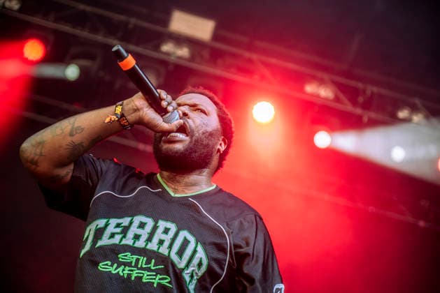 End It live at Copenhell 2026 Copenhagen, Denmark. 25th, June 2026. The American hardcore punk band End It performs a live concert during the Danish heavy metal festival Copenhell 2026 in Copenhagen. Here vocalist Akil Godsey is seen live on stage. Denmark, Copenhagen  Copyright: xGonzalesxPhoto MathiasxBakxLarsenx