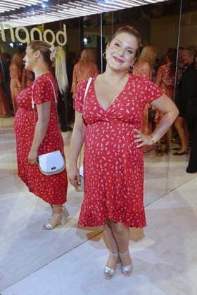 ABB BONPRIX- Jeanette Biedermann schwanger Babybauch zu Gast bei 40 Jahre bonprix Jubilaeumsparty im Curio Haus am 25.06.2026 in Hamburg Hamburg Deutschland *** ABB BONPRIX Jeanette Biedermann, pregnant and showing, attended the 40th anniversary party for bonprix at the Curio Haus on June 25, 2026, in Hamburg, Germany