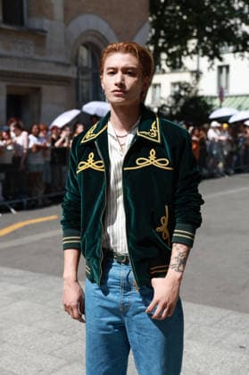 Benzo Li at the Amiri Men s Ready-to-Wear Spring Summer 2027 fashion show during Paris Fashion Week, June 25, 2026 Florian Lavielle Bestimage Celebrities at the Amiri Men’s Ready-to-Wear Spring Summer 2027 Collection fashion show during Paris Fashion Week on June 25, 2026, Paris, France  Copyright: xFlorianxLaviellex xBestimagexFlorianxLaviellex xBestimagex