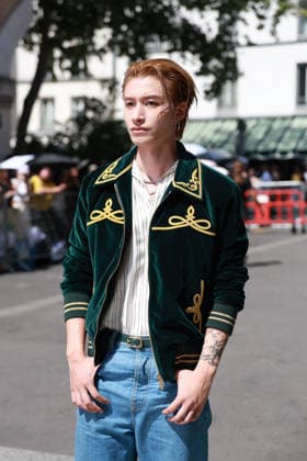 Benzo Li at the Amiri Men s Ready-to-Wear Spring Summer 2027 fashion show during Paris Fashion Week, June 25, 2026 Florian Lavielle Bestimage Celebrities at the Amiri Men’s Ready-to-Wear Spring Summer 2027 Collection fashion show during Paris Fashion Week on June 25, 2026, Paris, France  Copyright: xFlorianxLaviellex xBestimagexFlorianxLaviellex xBestimagex
