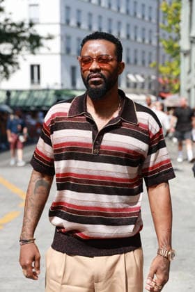 Fallyipupa at the Amiri Men s Ready-to-Wear Spring Summer 2027 fashion show during Paris Fashion Week, June 25, 2026 Florian Lavielle Bestimage Celebrities at the Amiri Men’s Ready-to-Wear Spring Summer 2027 Collection fashion show during Paris Fashion Week on June 25, 2026, Paris, France  Copyright: xFlorianxLaviellex xBestimagexFlorianxLaviellex xBestimagex