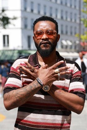 Fallyipupa at the Amiri Men s Ready-to-Wear Spring Summer 2027 fashion show during Paris Fashion Week, June 25, 2026 Florian Lavielle Bestimage Celebrities at the Amiri Men’s Ready-to-Wear Spring Summer 2027 Collection fashion show during Paris Fashion Week on June 25, 2026, Paris, France  Copyright: xFlorianxLaviellex xBestimagexFlorianxLaviellex xBestimagex