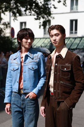 Thomas and Kong at the Amiri Men s Ready-to-Wear Spring Summer 2027 Collection fashion show during Paris Fashion Week, June 25, 2026 Florian Lavielle Bestimage Celebrities at the Amiri Men’s Ready-to-Wear Spring Summer 2027 Collection fashion show during Paris Fashion Week on June 25, 2026, Paris, France  Copyright: xFlorianxLaviellex xBestimagexFlorianxLaviellex xBestimagex