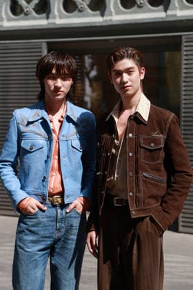Thomas and Kong at the Amiri Men s Ready-to-Wear Spring Summer 2027 Collection fashion show during Paris Fashion Week, June 25, 2026 Florian Lavielle Bestimage Celebrities at the Amiri Men’s Ready-to-Wear Spring Summer 2027 Collection fashion show during Paris Fashion Week on June 25, 2026, Paris, France  Copyright: xFlorianxLaviellex xBestimagexFlorianxLaviellex xBestimagex