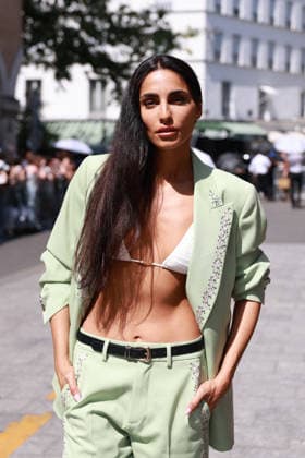 Farnoush Hamidian at the Amiri Men s Ready-to-Wear Spring Summer 2027 fashion show during Paris Fashion Week, June 25, 2026 Florian Lavielle Bestimage Celebrities at the Amiri Men’s Ready-to-Wear Spring Summer 2027 Collection fashion show during Paris Fashion Week on June 25, 2026, Paris, France  Copyright: xFlorianxLaviellex xBestimagexFlorianxLaviellex xBestimagex